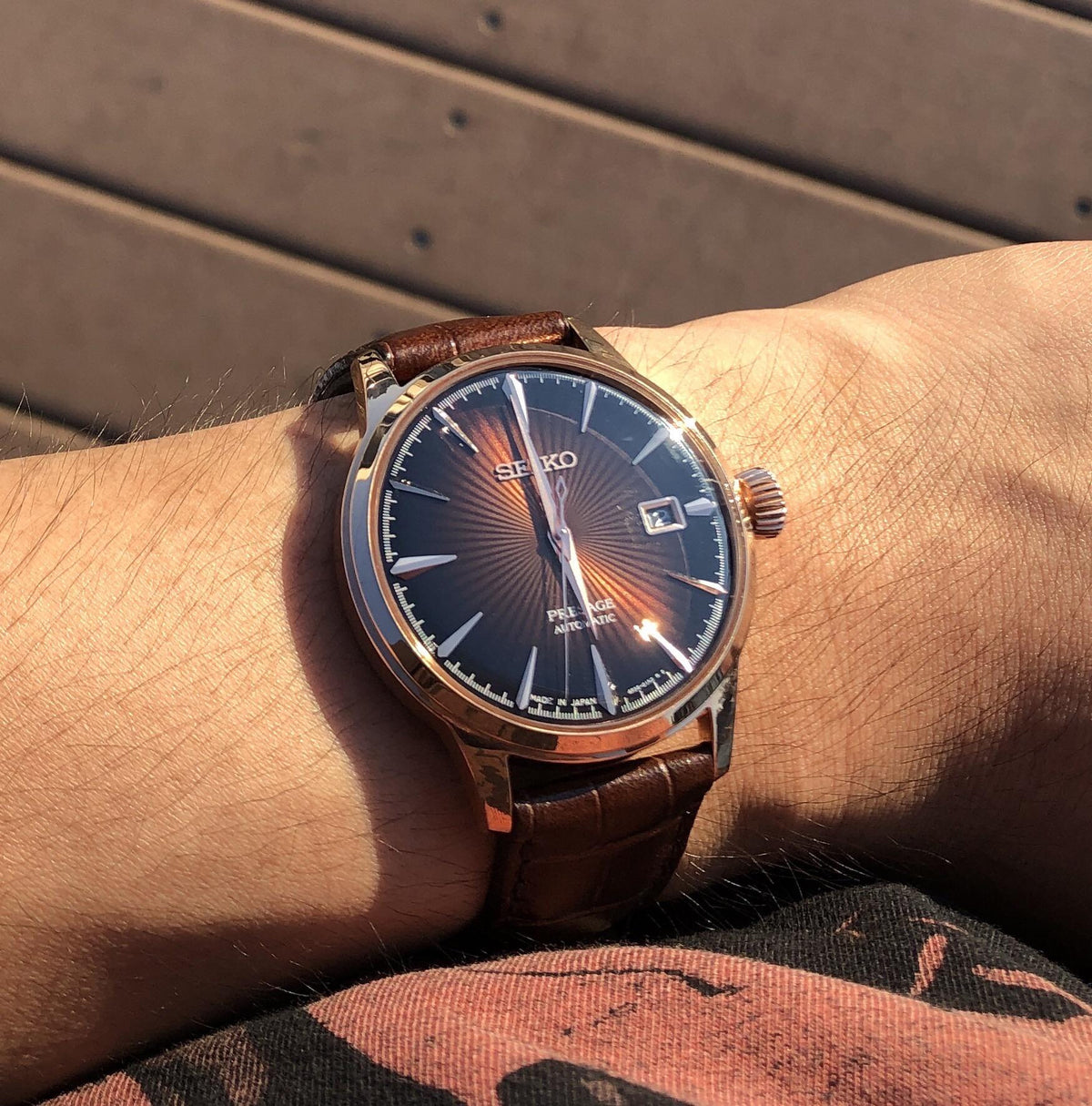 Relógio SEIKO Presage Automático Cocktail Time SRPB46J1 *Made in Japan
