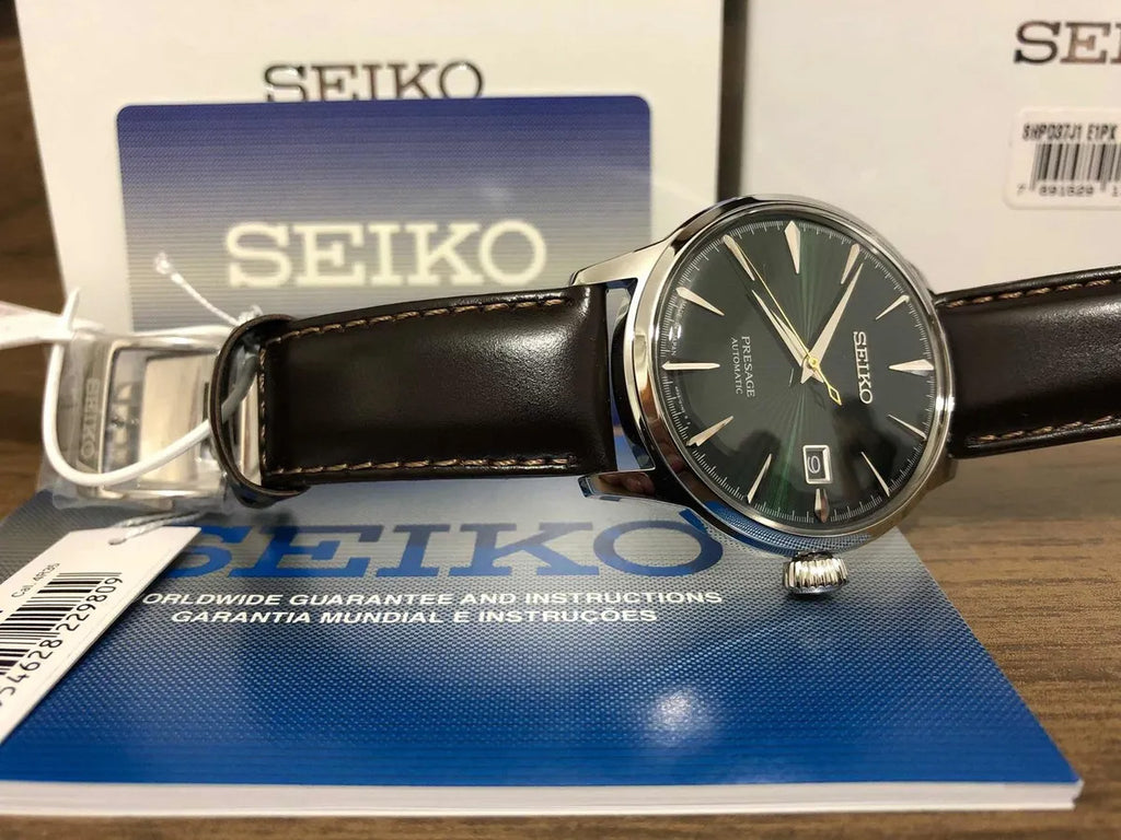 Relógio SEIKO Presage Automático Cocktail Time SRPD37J1 *Made in Japan