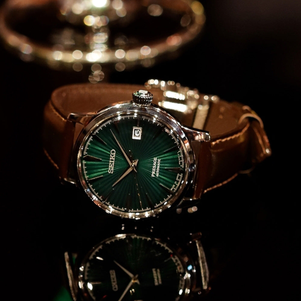 Relógio SEIKO Presage Automático Cocktail Time SRPD37J1 *Made in Japan