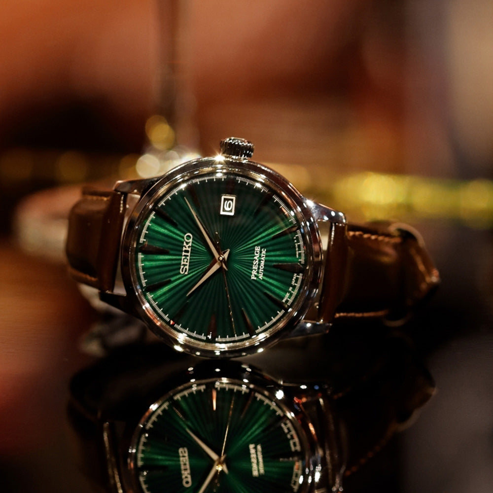 Relógio SEIKO Presage Automático Cocktail Time SRPD37J1 *Made in Japan