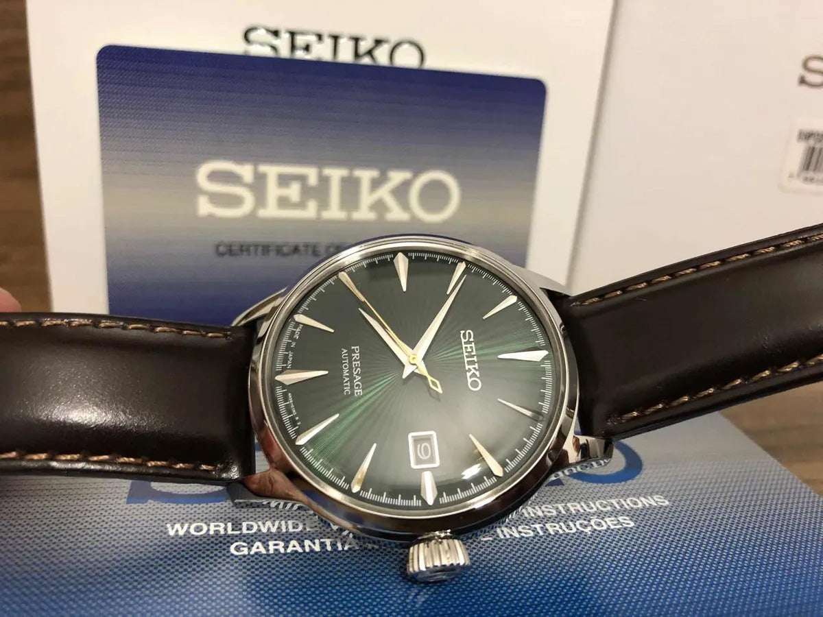 Relógio SEIKO Presage Automático Cocktail Time SRPD37J1 *Made in Japan
