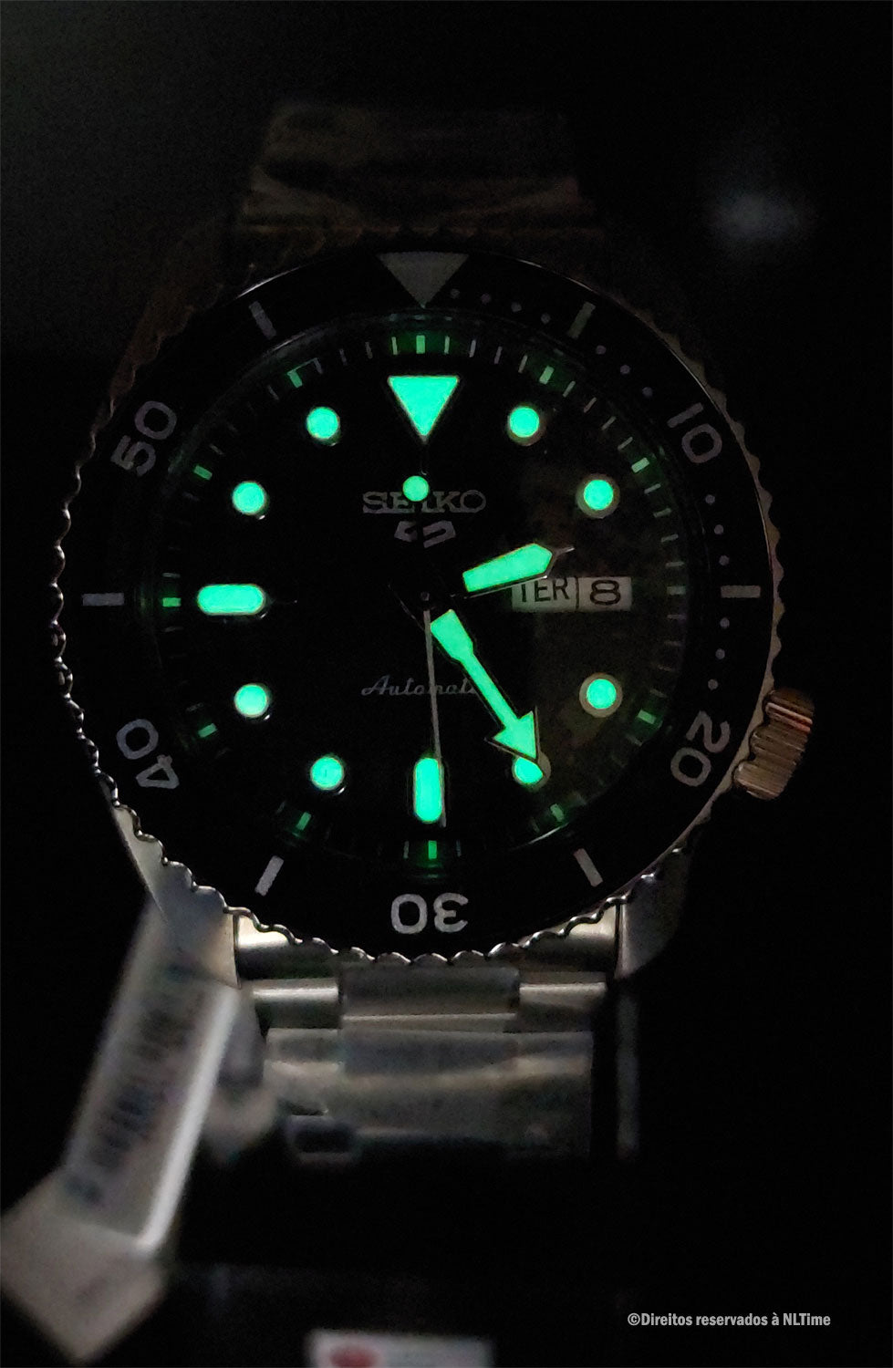 Relógio New SEIKO 5 Automático Sports SRPD55