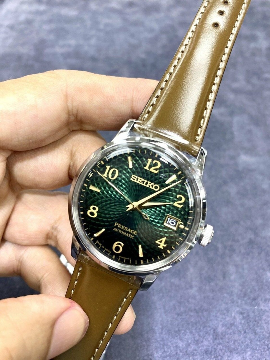 Relógio SEIKO Presage Automático Cocktail Mojito SRPE45J1