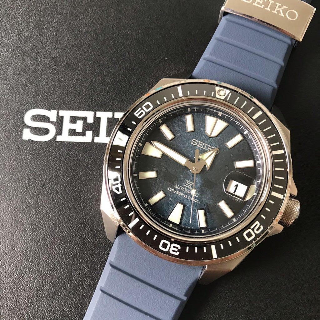 Relógio SEIKO Prospex Automático Samurai Dark Manta Ray SRPF79