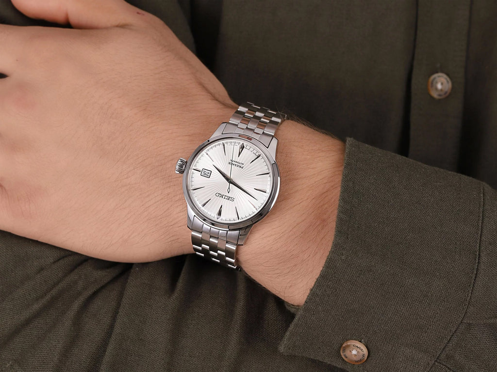 Relógio SEIKO Presage Automático Cocktail Martini SRPG23 *Made In Japan