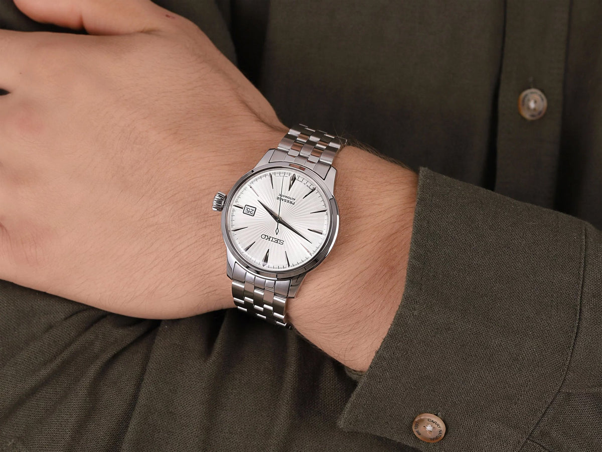 Relógio SEIKO Presage Automático Cocktail Martini SRPG23 *Made In Japan