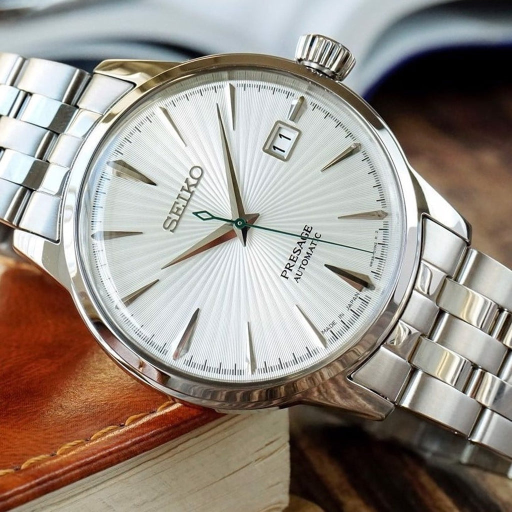 Relógio SEIKO Presage Automático Cocktail Martini SRPG23 *Made In Japan