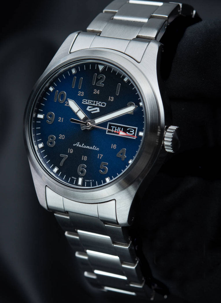 Relógio New SEIKO 5 Automático Sports Field SRPG29