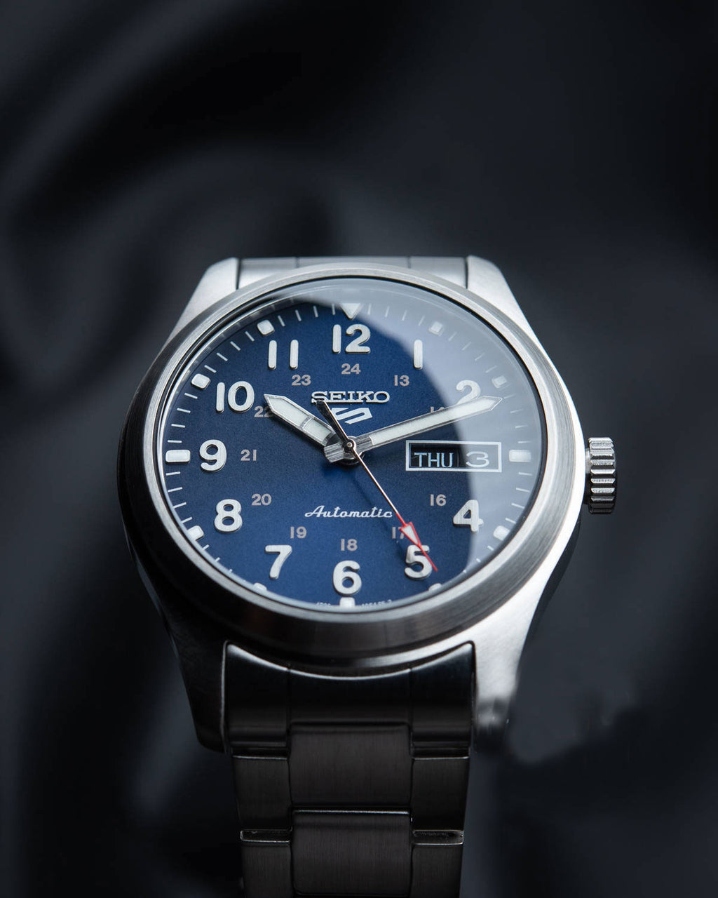 Relógio New SEIKO 5 Automático Sports Field SRPG29