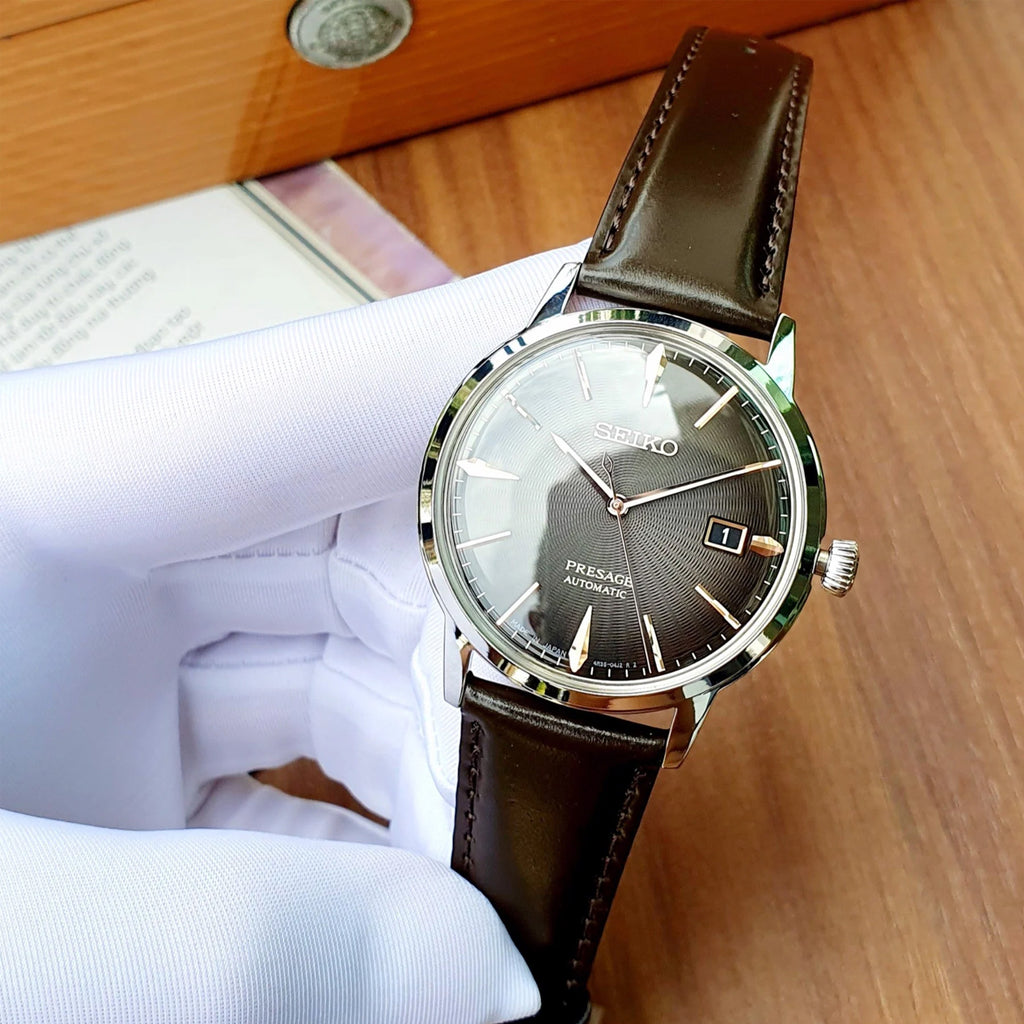 Relógio SEIKO Presage Automático Irish Coffee SRPJ17 *Made In Japan