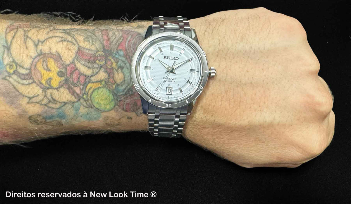 Relógio SEIKO Presage Automático Style 60's SRPL73J1 *Made In Japan