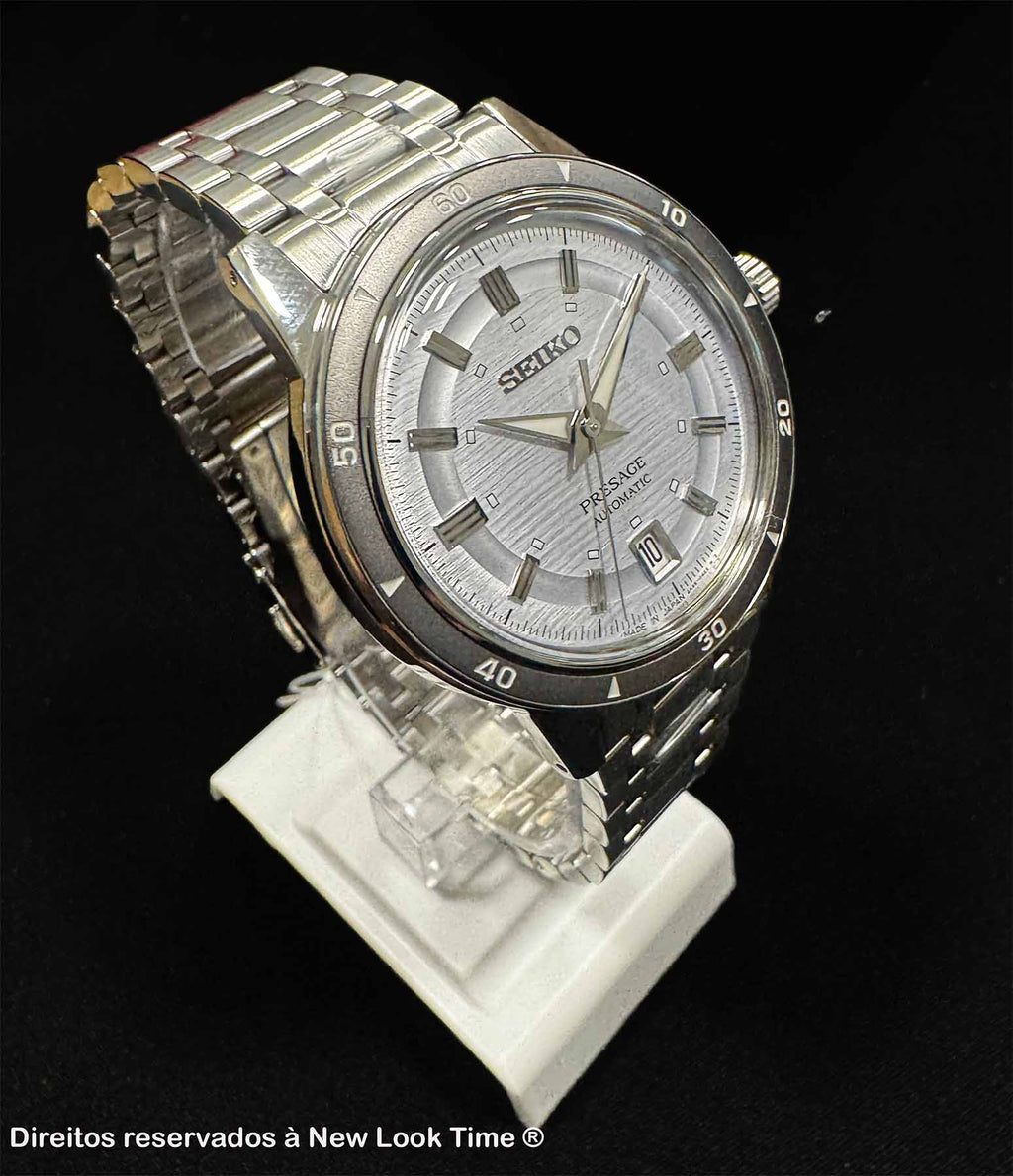 Relógio SEIKO Presage Automático Style 60's SRPL73J1 *Made In Japan