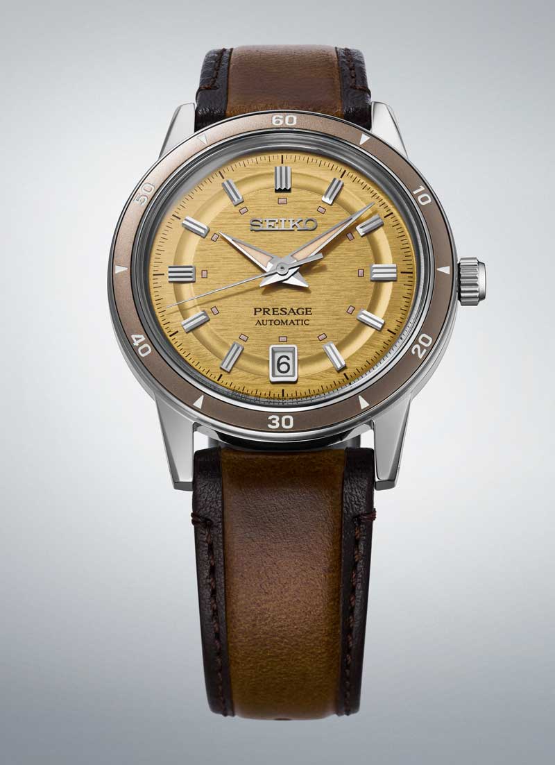 Relógio SEIKO Presage Automático Style 60's SRPL75J1 *Made in Japan