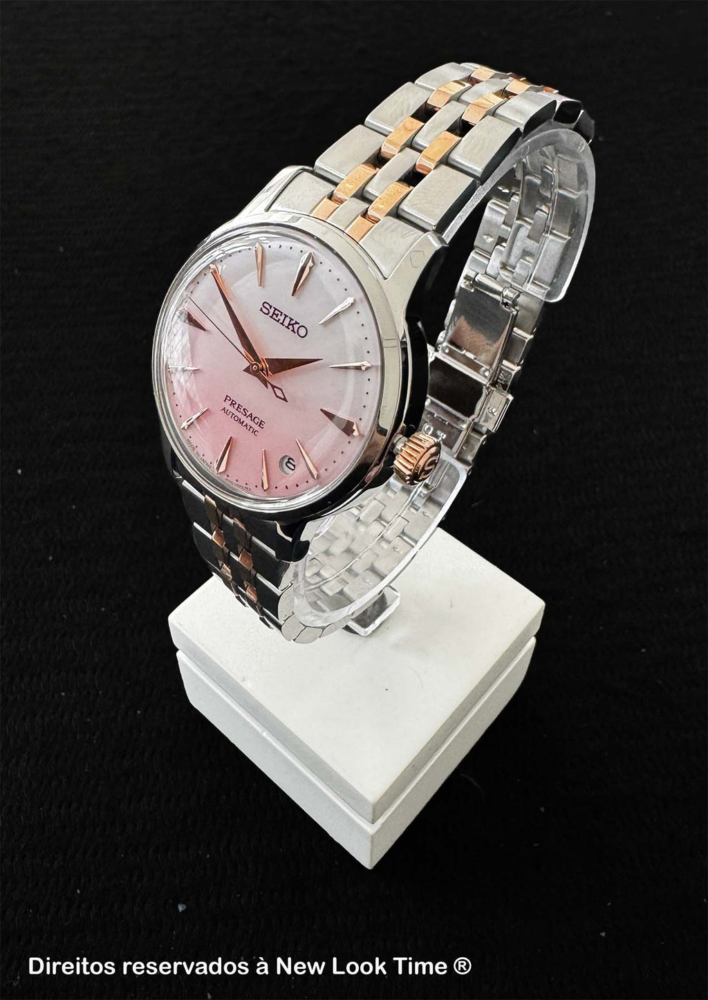 Relógio SEIKO Feminino Presage Automático Cocktail Time SRPM06J1