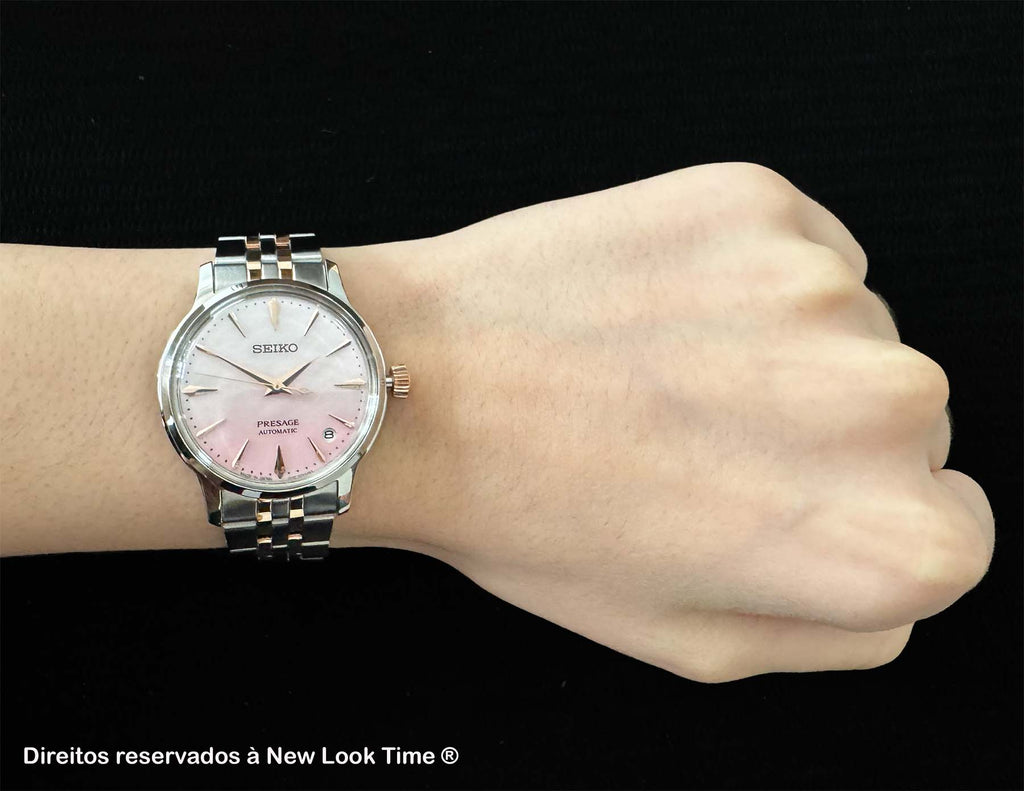 Relógio SEIKO Feminino Presage Automático Cocktail Time SRPM06J1