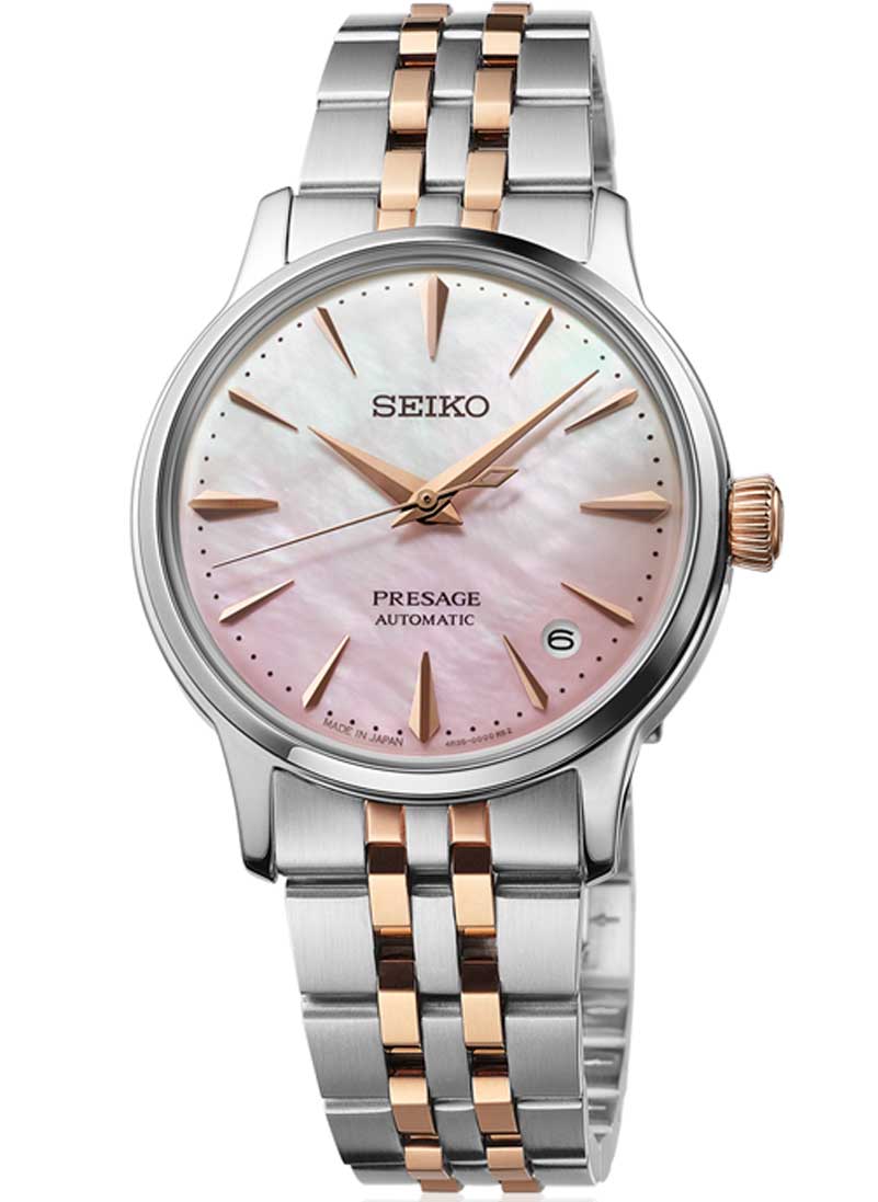 Relógio SEIKO Feminino Presage Automático Cocktail Time SRPM06J1