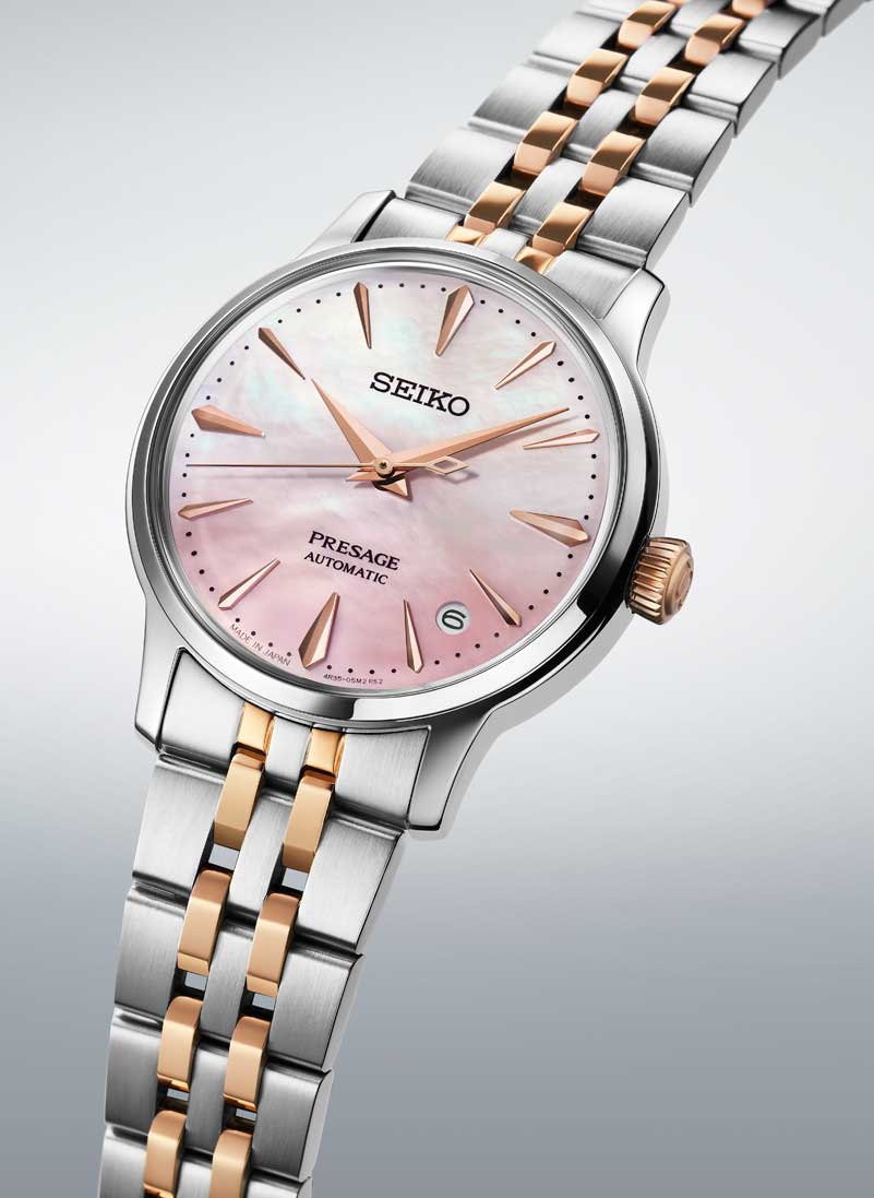 Relógio SEIKO Feminino Presage Automático Cocktail Time SRPM06J1