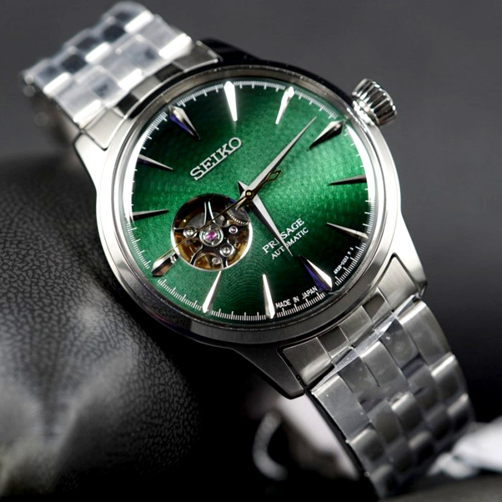 Relógio SEIKO Presage Automático Cocktail Time SSA441J1 *Open Heart