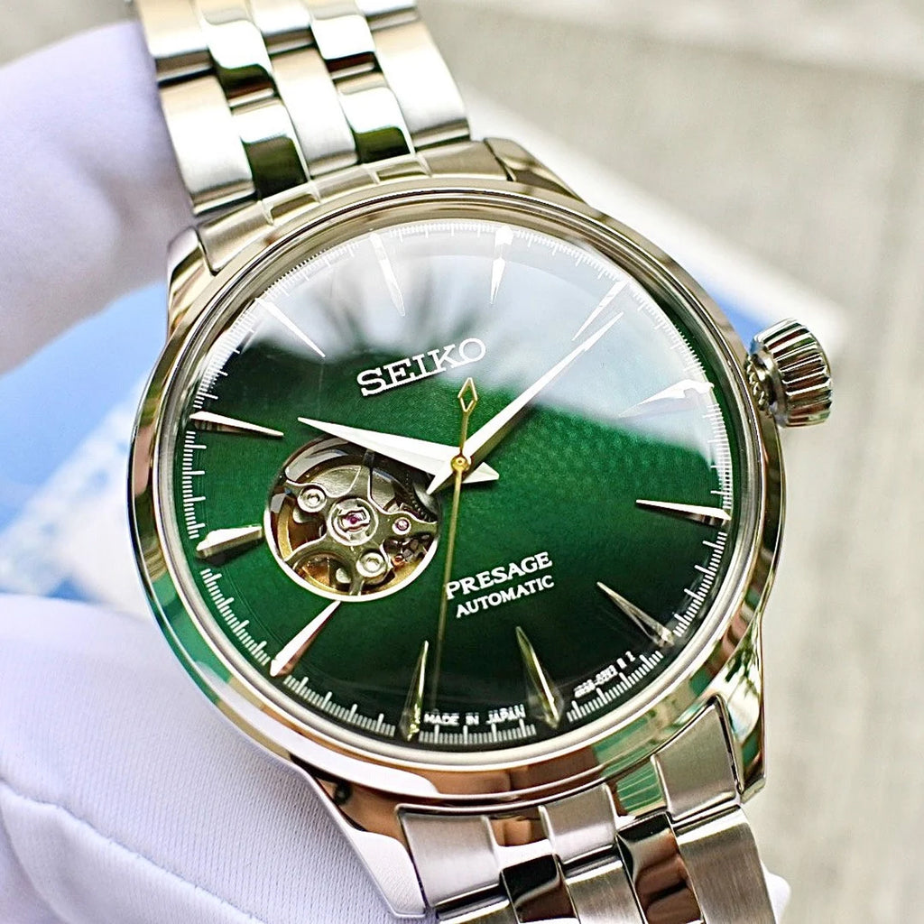 Relógio SEIKO Presage Automático Cocktail Time SSA441J1 *Open Heart