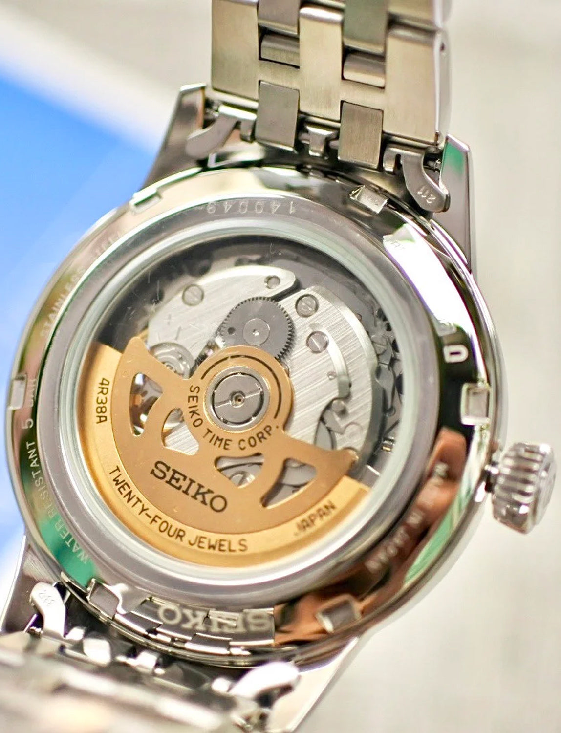 Relógio SEIKO Presage Automático Cocktail Time SSA441J1 *Open Heart