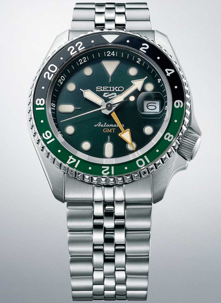 Relógio SEIKO 5 Sports Automático GMT SSK035