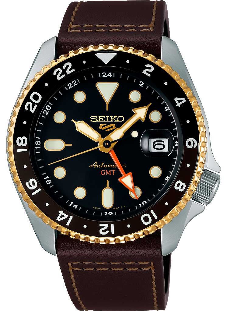 Relógio SEIKO 5 Sports Automático GMT SSK036