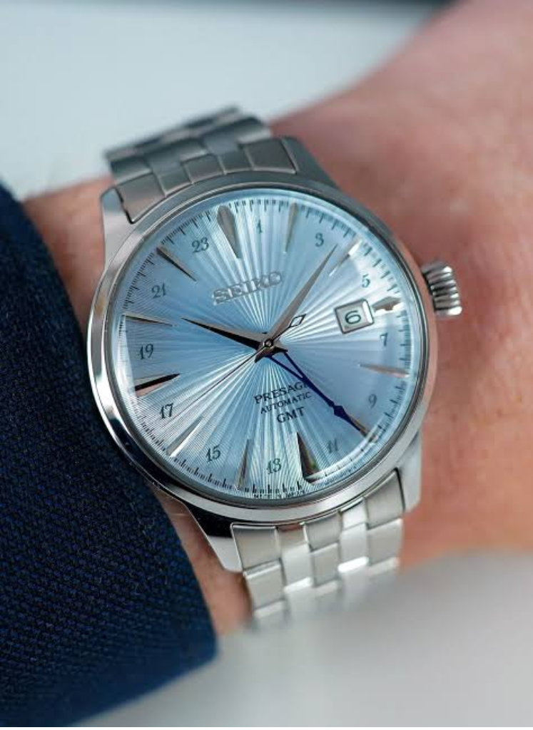 Relógio SEIKO Presage Automático Cocktail Time GMT SSK037J1