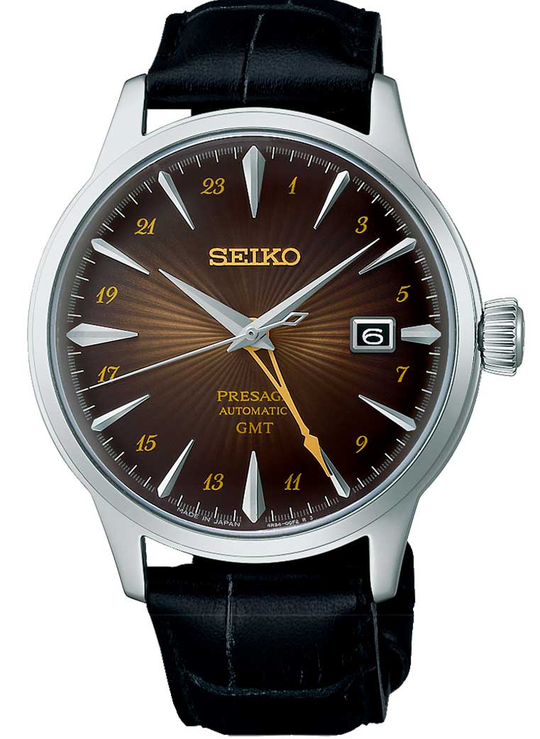 Relógio SEIKO Presage Automático Cocktail Time GMT SSK039