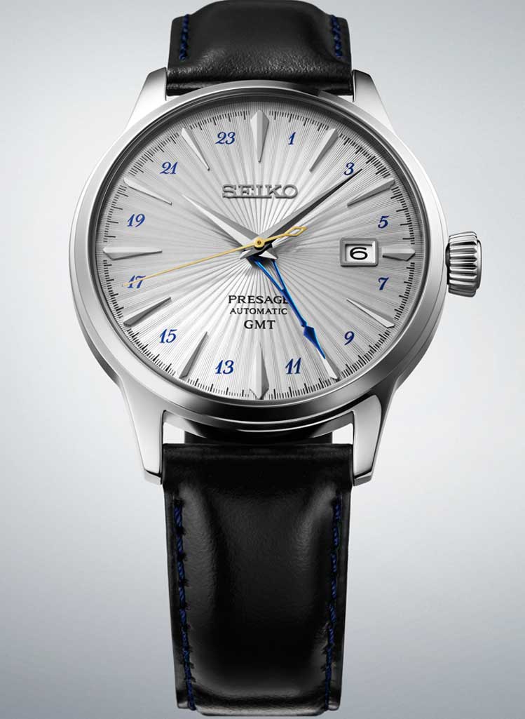Relógio SEIKO Presage Automático Cocktail Time GMT SSK049