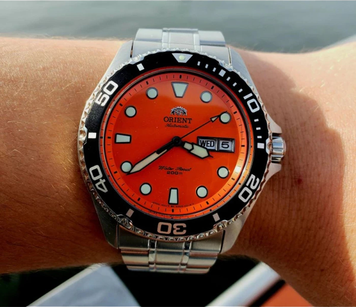 Relógio ORIENT Automático Ray II Diver TAA02006M9