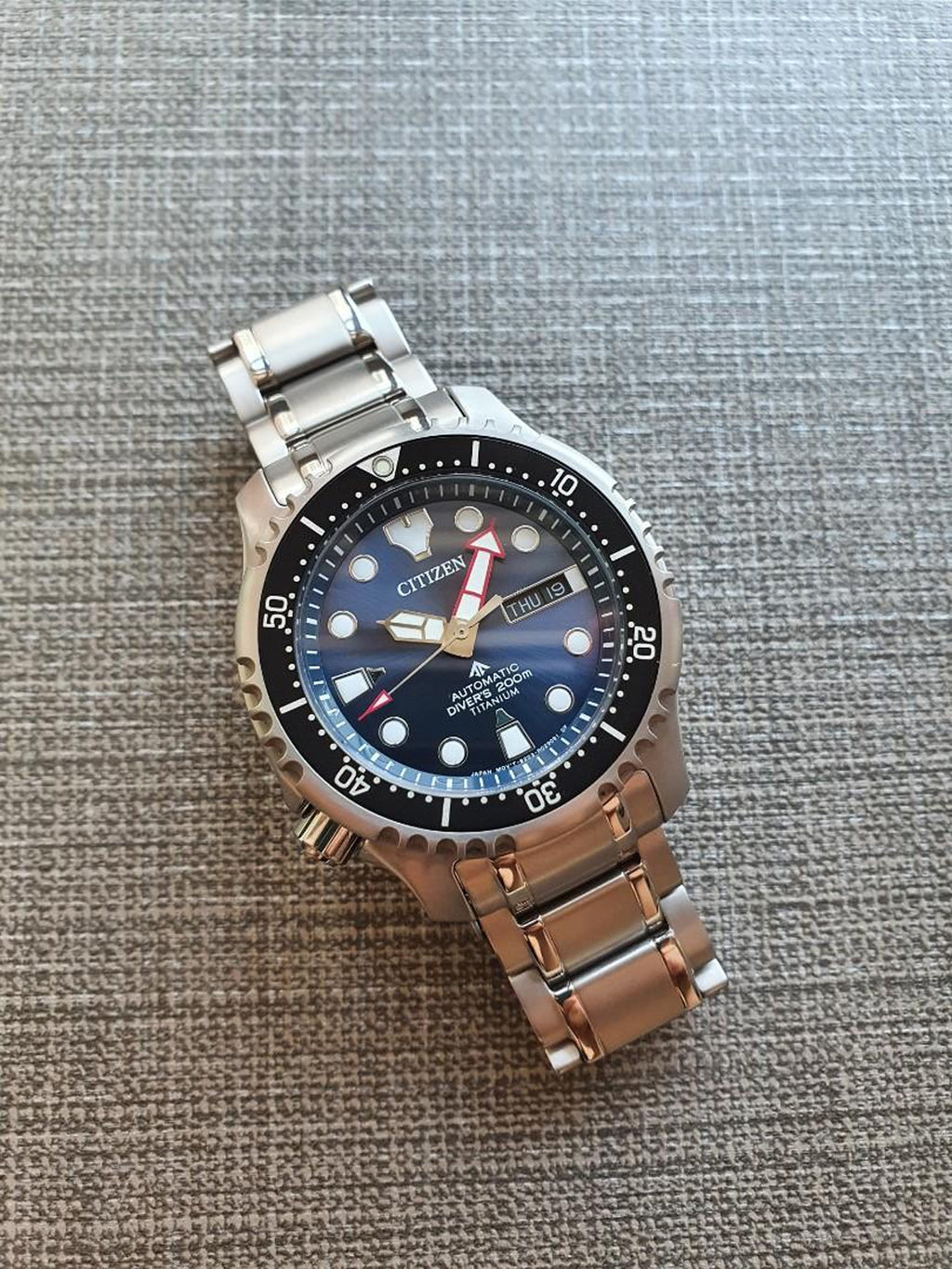 Relógio CITIZEN Automático Promaster Marine NY0100-50M / TZ31749F *Titanium