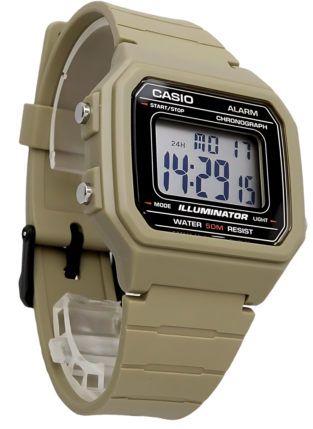 Relógio CASIO Standard Digital W-217H-5AVDF