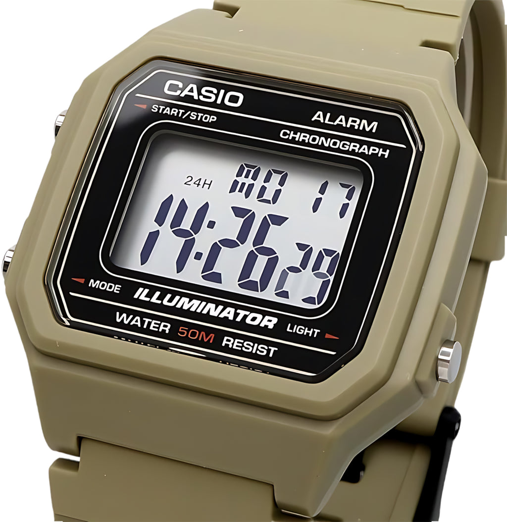 Relógio CASIO Standard Digital W-217H-5AVDF