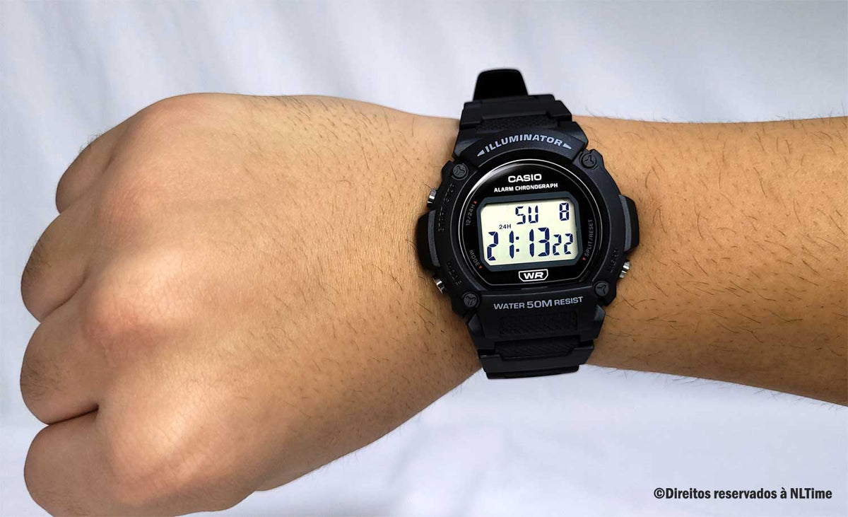 Relógio CASIO Masculino Standard W-219H-1AV
