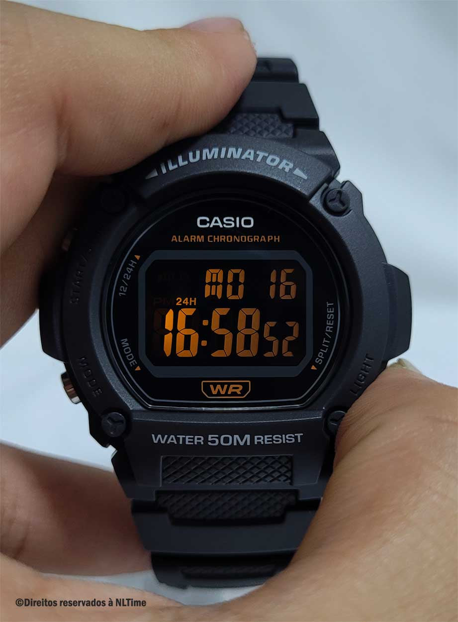 Relógio CASIO Masculino Standard W-219H-8BV