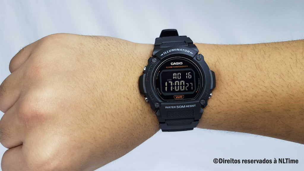 Relógio CASIO Masculino Standard W-219H-8BV