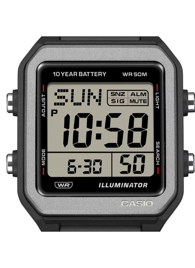 Relógio CASIO Standard Digital W-221H-1A