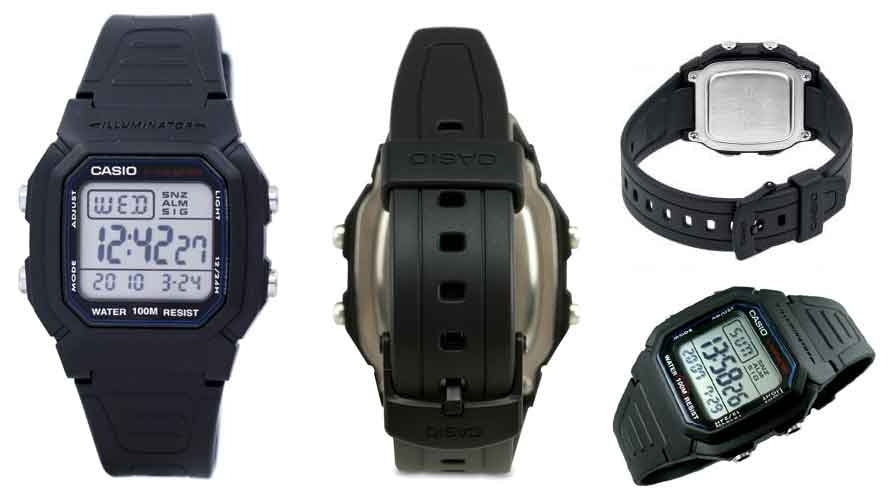 Relógio Casio Standard W-800H-1AVDF