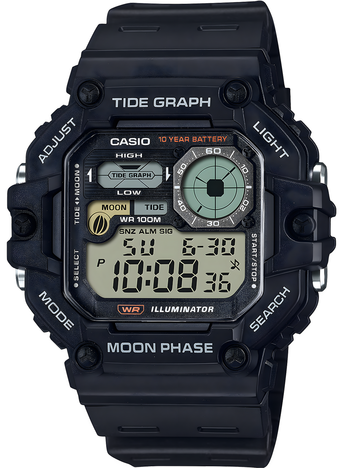 Relógio CASIO Masculino Standard WS-1700H-1AVDF