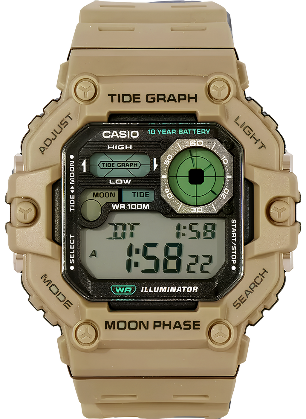 Relógio CASIO Masculino Standard WS-1700H-5AVDF