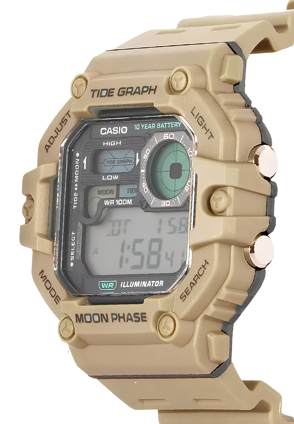 Relógio CASIO Masculino Standard WS-1700H-5AVDF