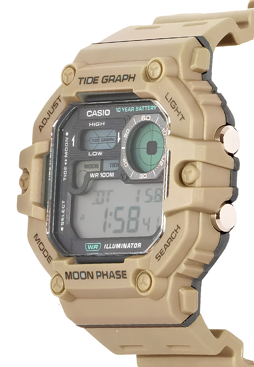 Relógio CASIO Masculino Standard WS-1700H-5AVDF