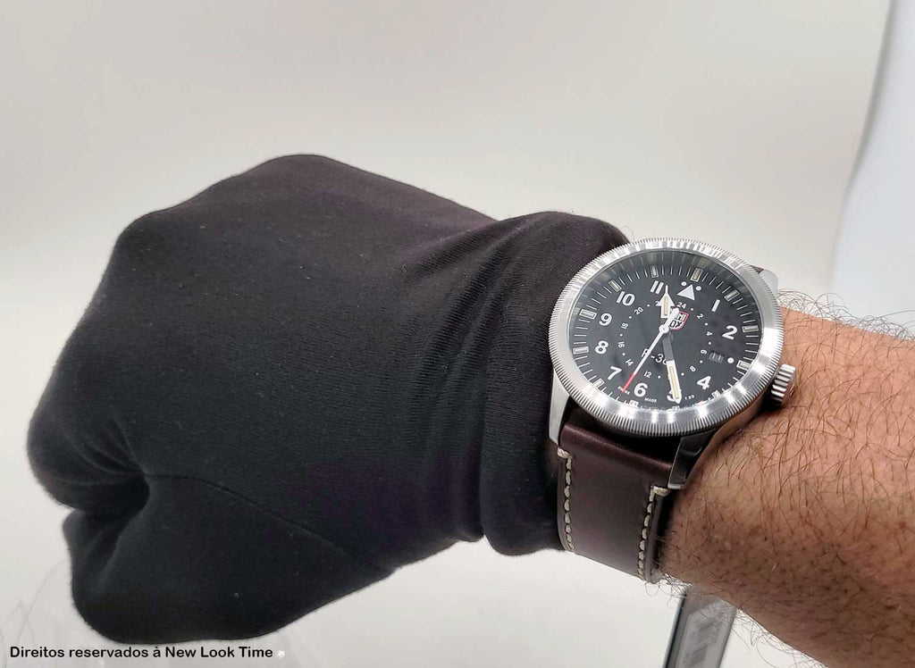 RELÓGIO LUMINOX P–38 LIGHTNING® 9521 *Safira *42mm *Swiss Made