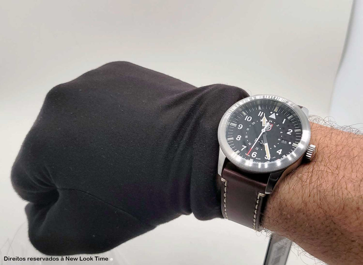 RELÓGIO LUMINOX P–38 LIGHTNING® 9521 *Safira *42mm *Swiss Made