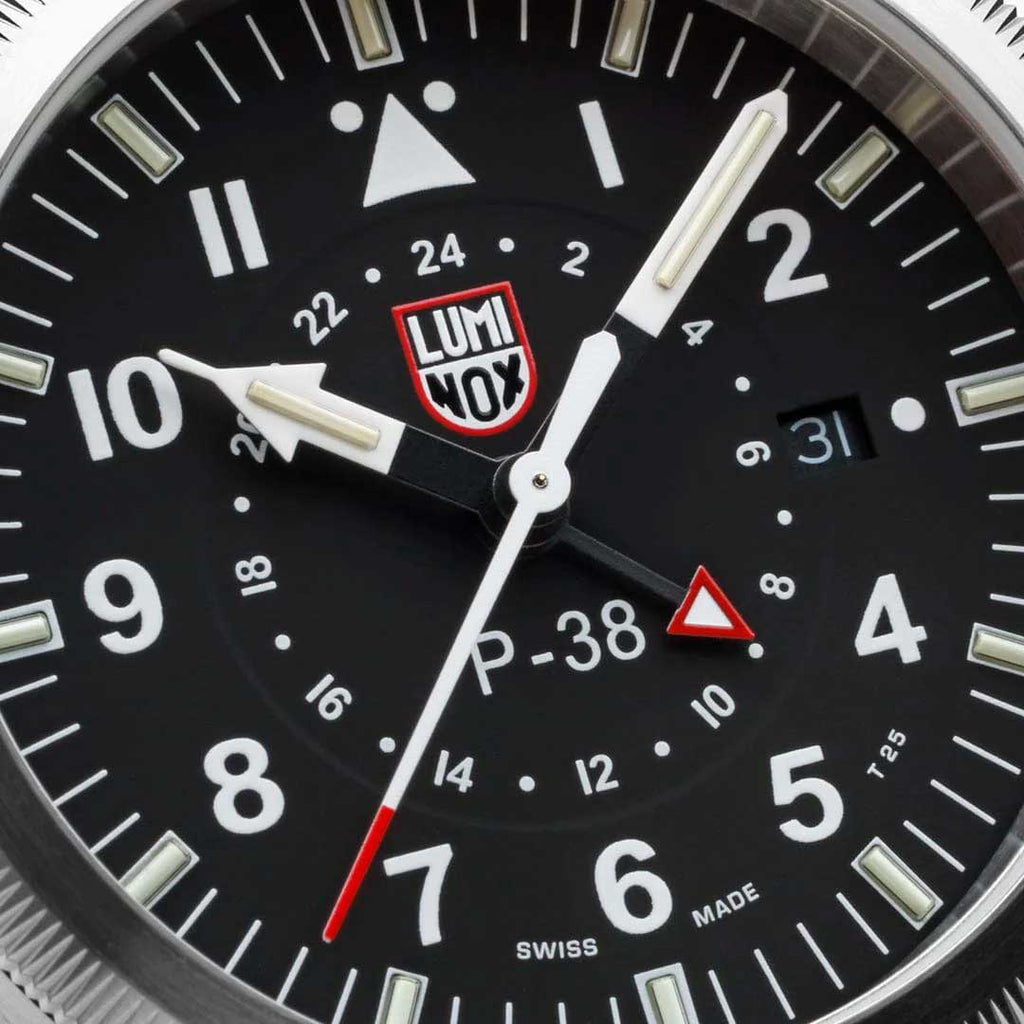 RELÓGIO LUMINOX P–38 LIGHTNING® 9521 *Safira *42mm *Swiss Made