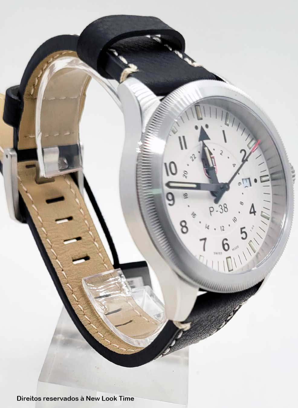 RELÓGIO LUMINOX P–38 LIGHTNING® 9527 *Safira *42mm *Swiss Made