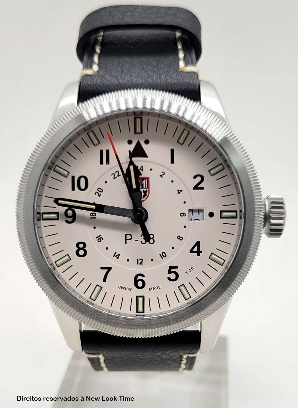 RELÓGIO LUMINOX P–38 LIGHTNING® 9527 *Safira *42mm *Swiss Made