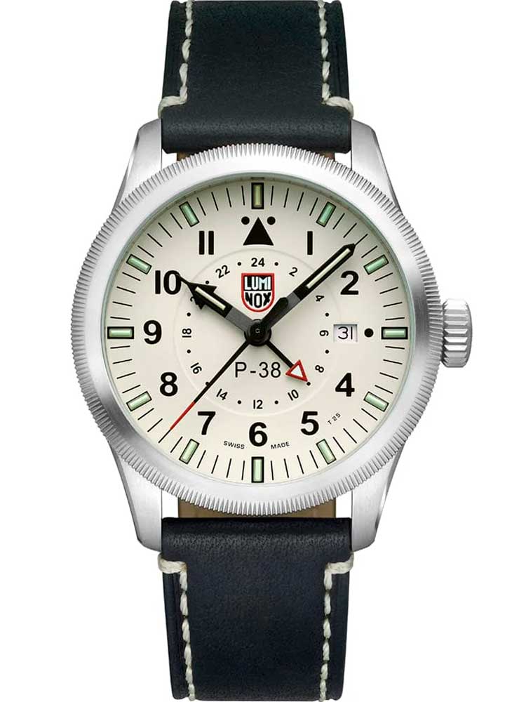 RELÓGIO LUMINOX P–38 LIGHTNING® 9527 *Safira *42mm *Swiss Made