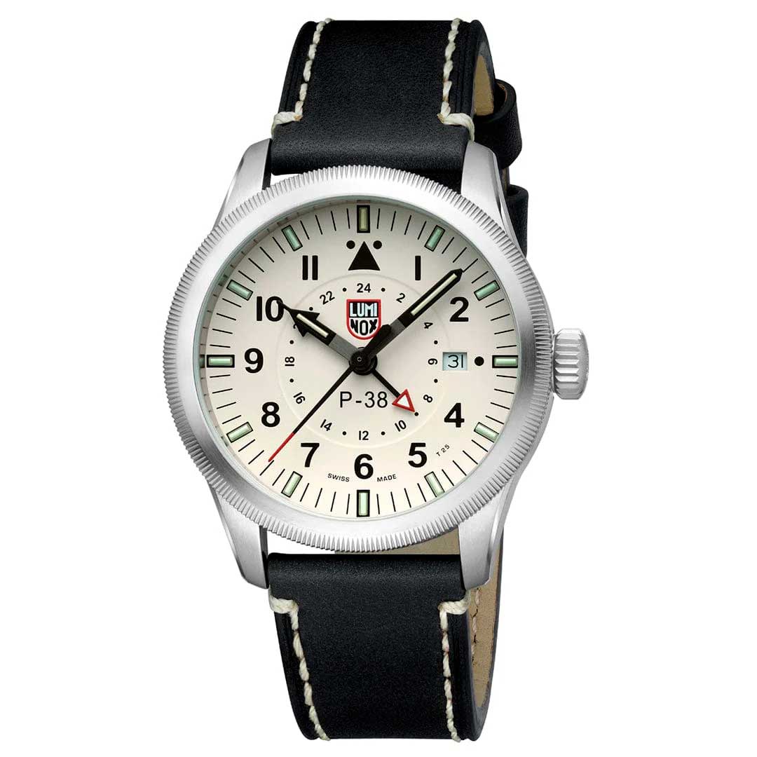 RELÓGIO LUMINOX P–38 LIGHTNING® 9527 *Safira *42mm *Swiss Made