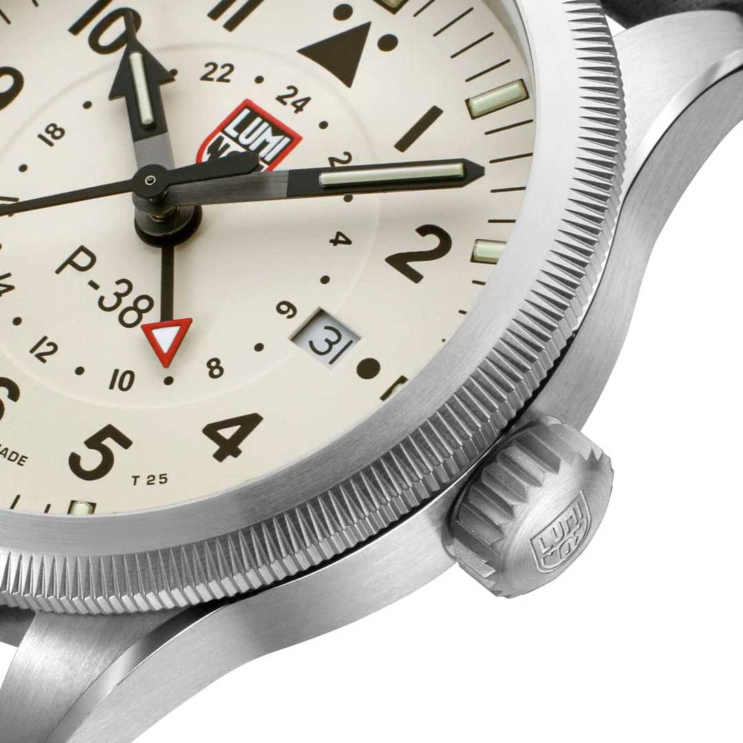 RELÓGIO LUMINOX P–38 LIGHTNING® 9527 *Safira *42mm *Swiss Made